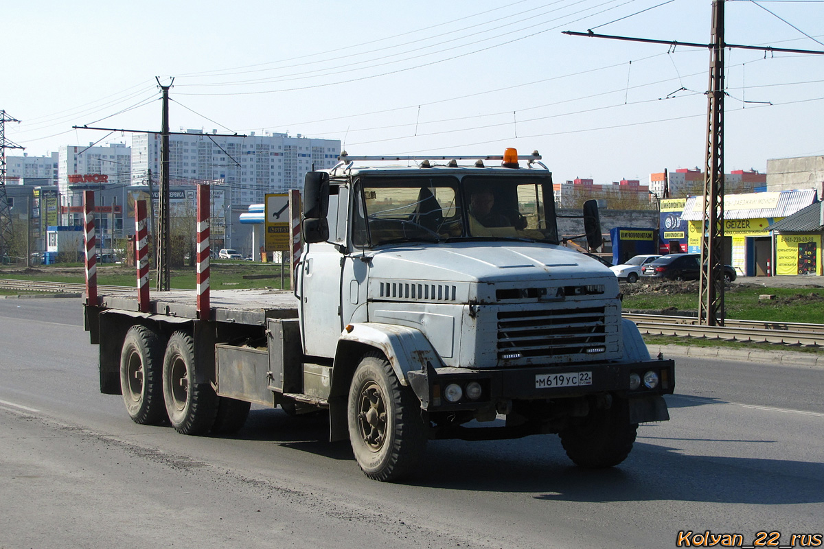 Алтайский край, № М 619 УС 22 — КрАЗ-250