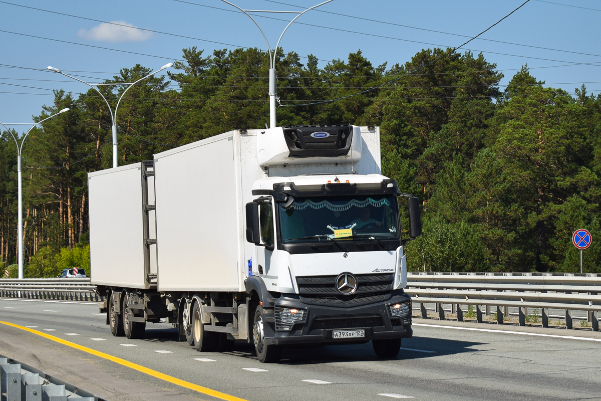 Алтайский край, № А 393 АР 122 — Mercedes-Benz Actros '18 2540 [Z9M]