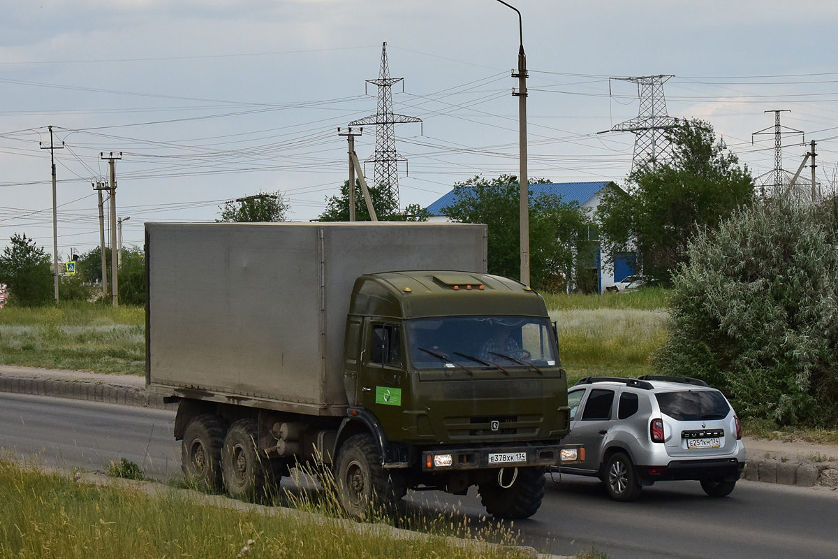 Волгоградская область, № Е 378 ХК 134 — КамАЗ-43101