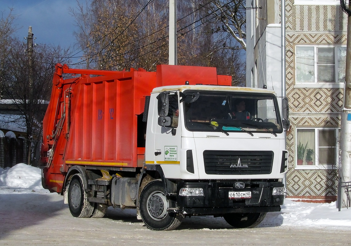 Калужская область, № О 610 СМ 40 — МАЗ-5340C2