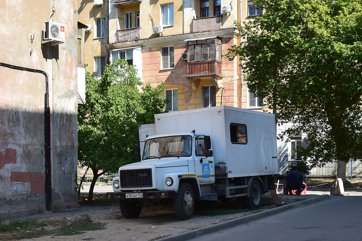 Волгоградская область, № А 107 АР 134 — ГАЗ-3309