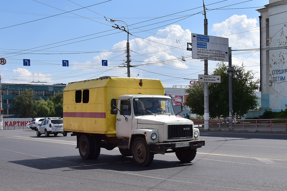 Волгоградская область, № А 587 НМ 34 — ГАЗ-3307