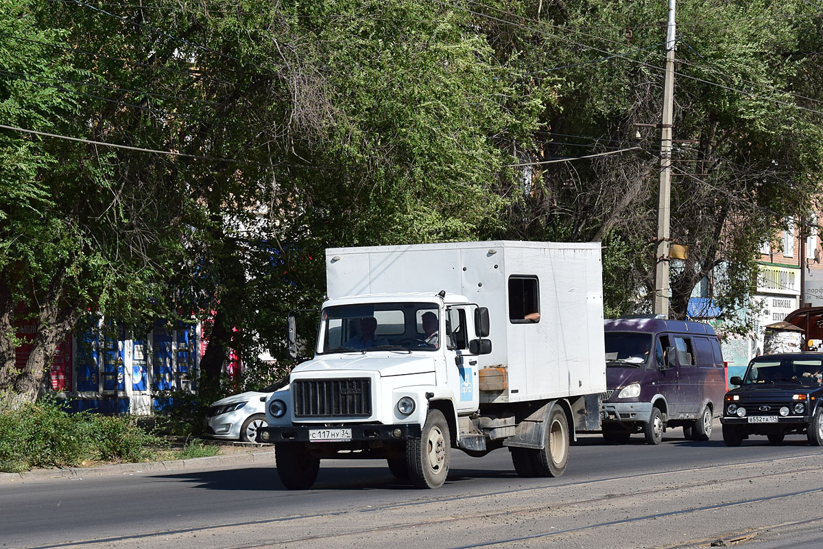 Волгоградская область, № С 117 НУ 34 — ГАЗ-3309