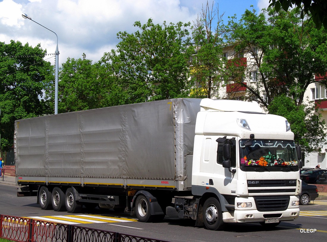 Минск, № АН 0155-7 — DAF CF85 FT