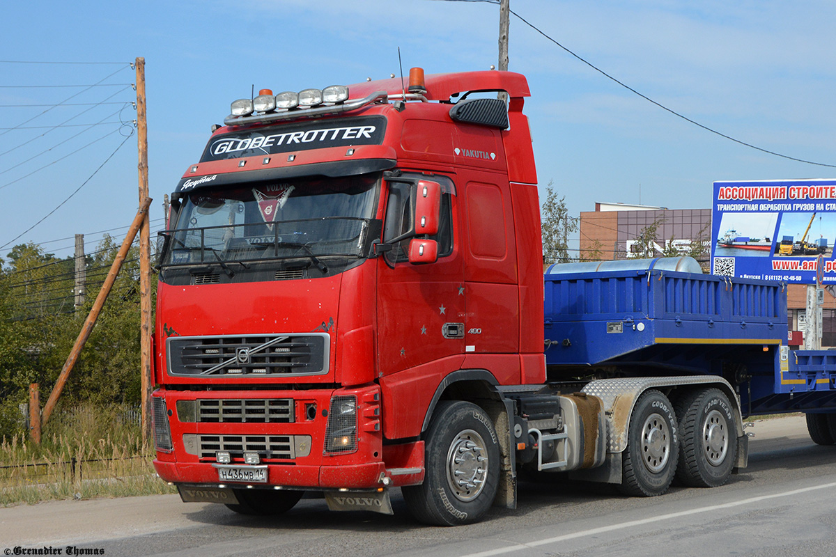 Саха (Якутия), № Н 436 МВ 14 — Volvo ('2002) FH12.480