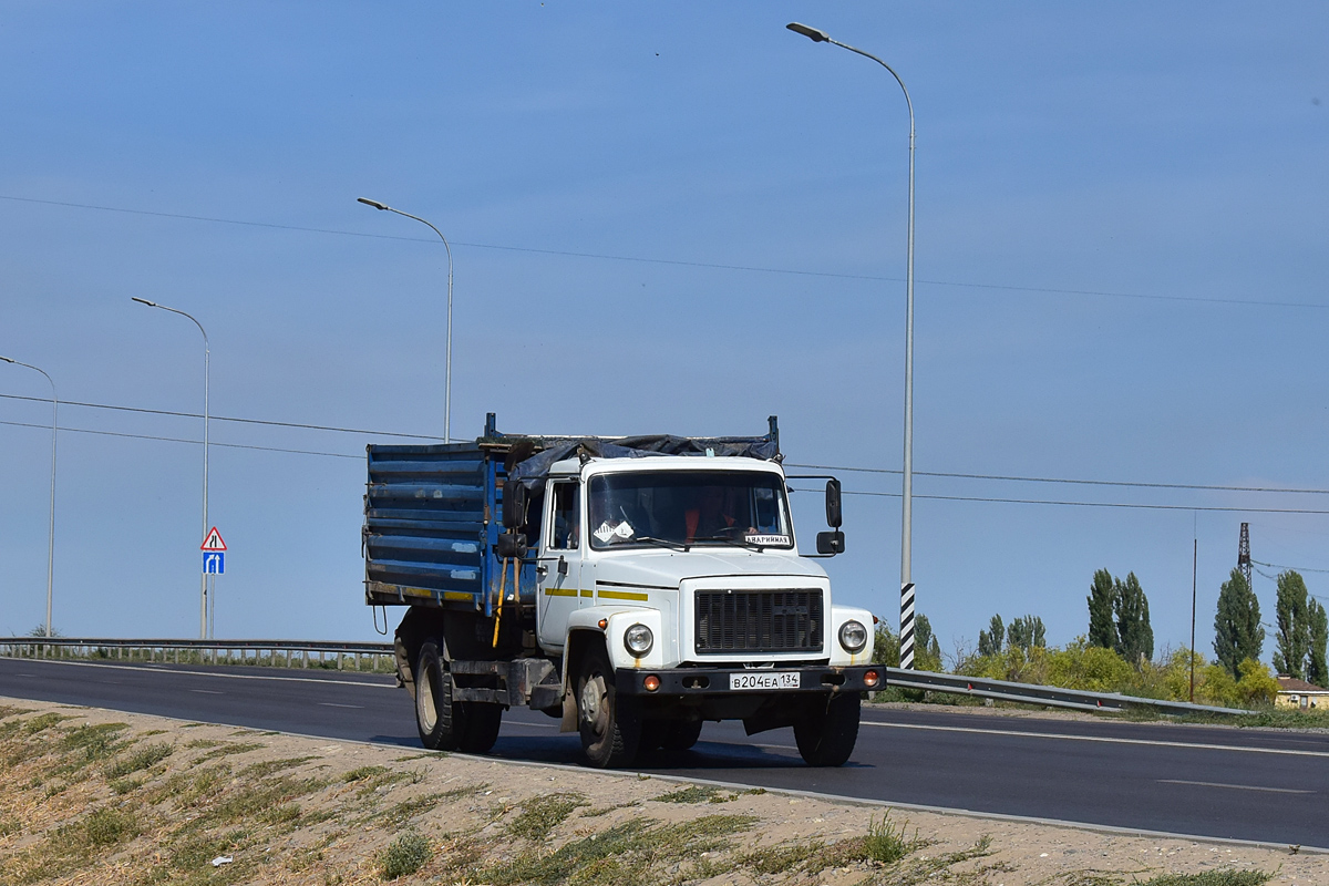 Волгоградская область, № В 204 ЕА 134 — ГАЗ-3309