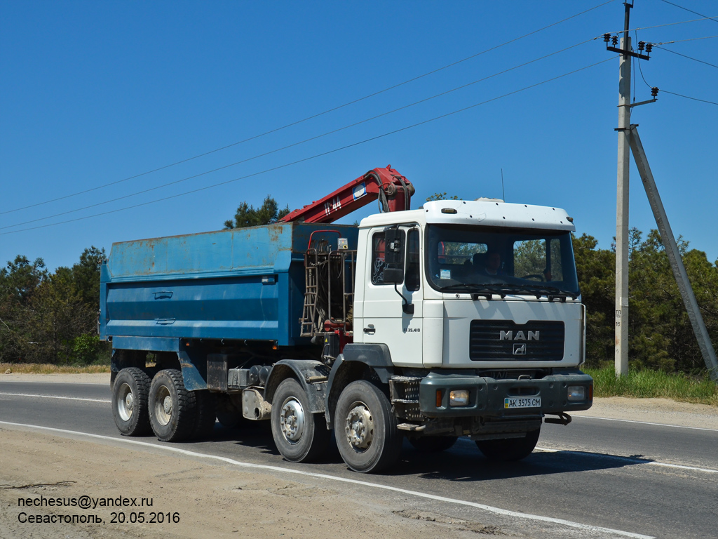 Севастополь, № АК 3575 СМ — MAN F2000 35.xxx (общая)