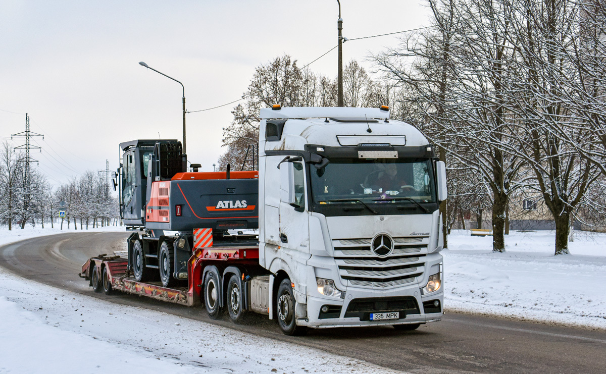 Эстония, № 335 MPK — Mercedes-Benz Actros ('2011) 2545