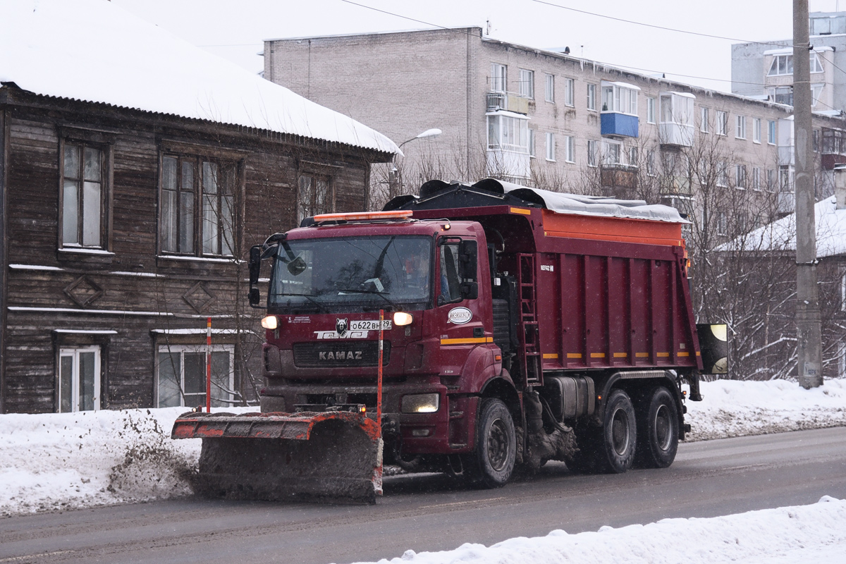 Архангельская область, № О 622 ВН 29 — КамАЗ-6520-53 "Люкс"