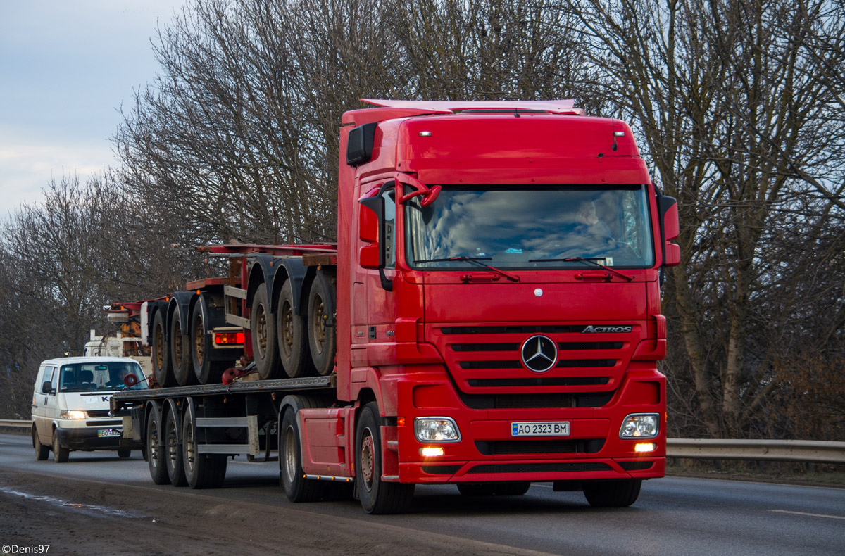 Закарпатская область, № АО 2323 ВМ — Mercedes-Benz Actros ('2003) 1844