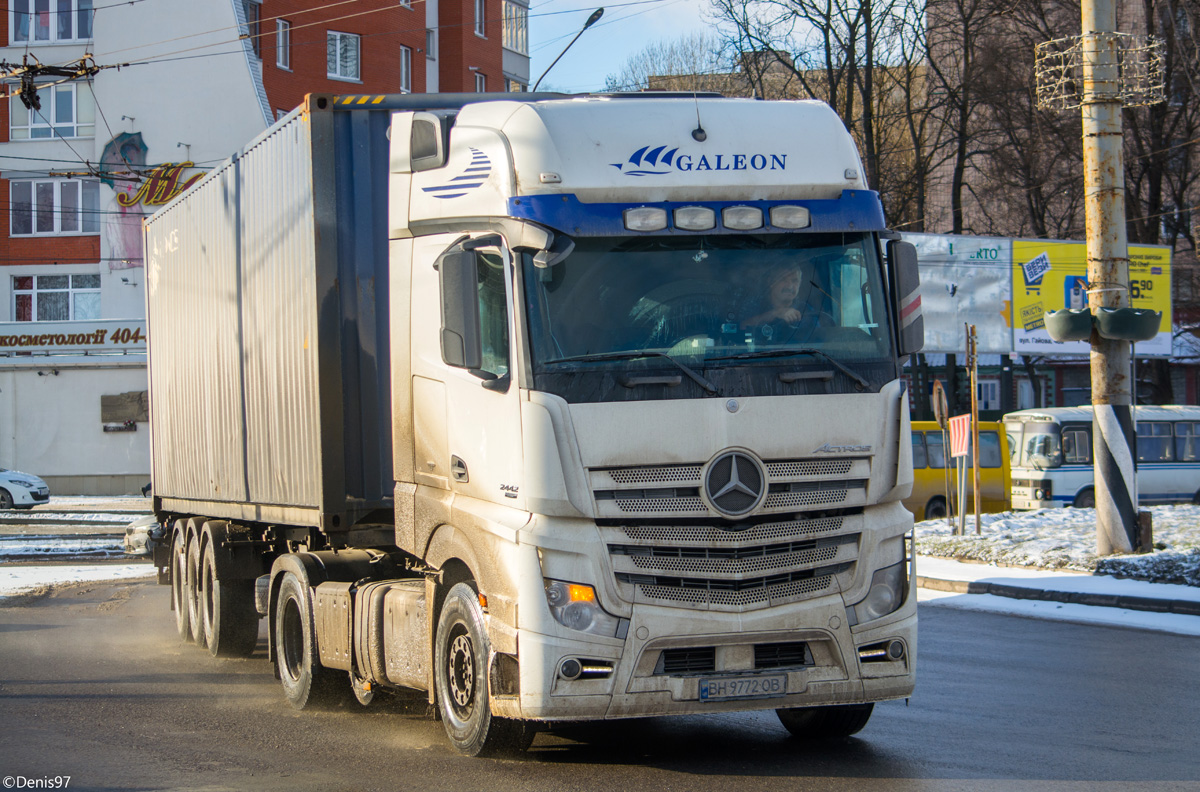 Одесская область, № ВН 9772 ОВ — Mercedes-Benz Actros ('2011)