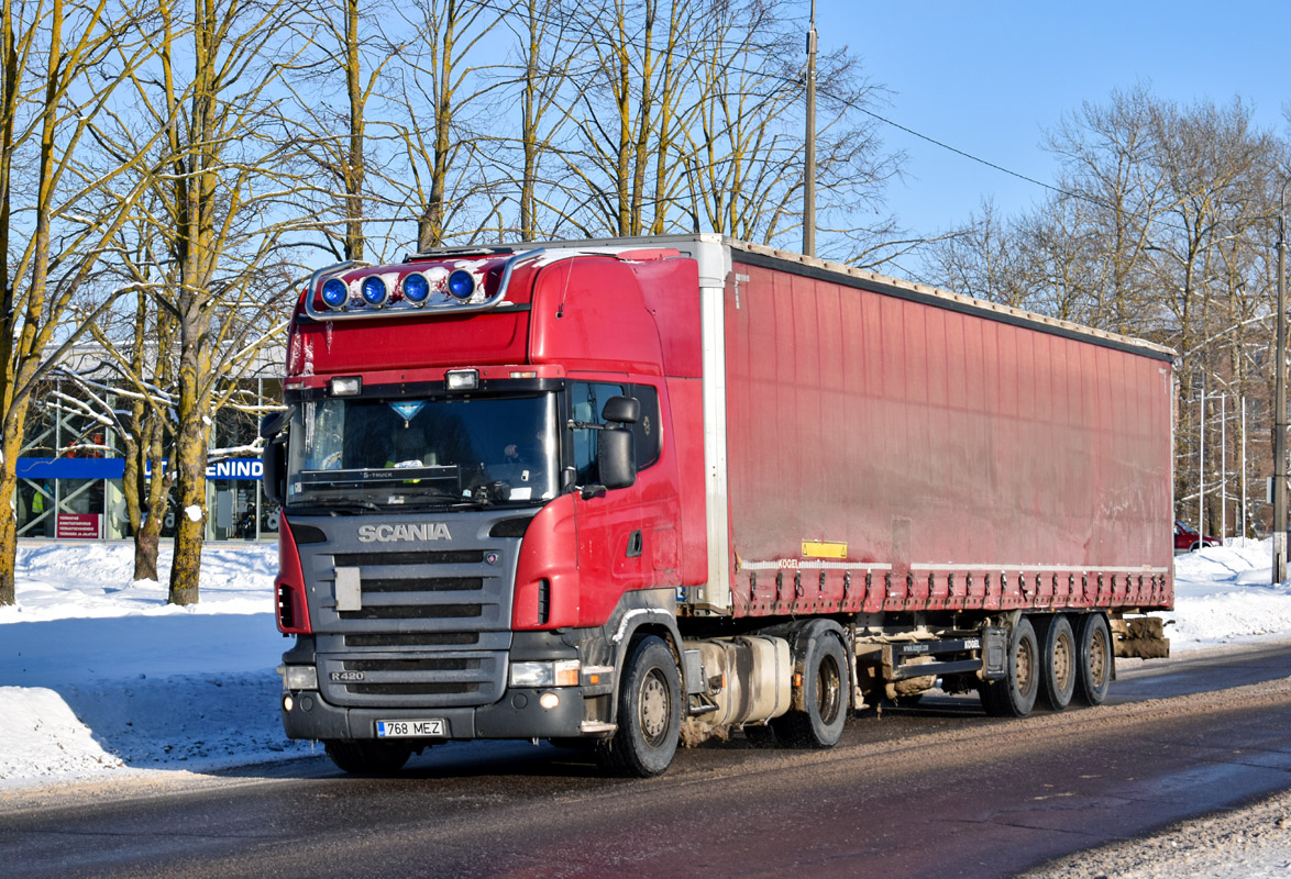 Эстония, № 768 MEZ — Scania ('2004) R420