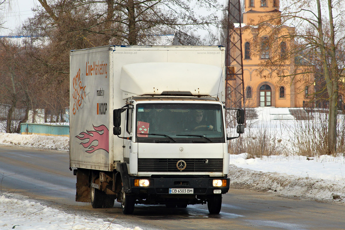 Черниговская область, № СВ 6503 ВМ — Mercedes-Benz LK 814