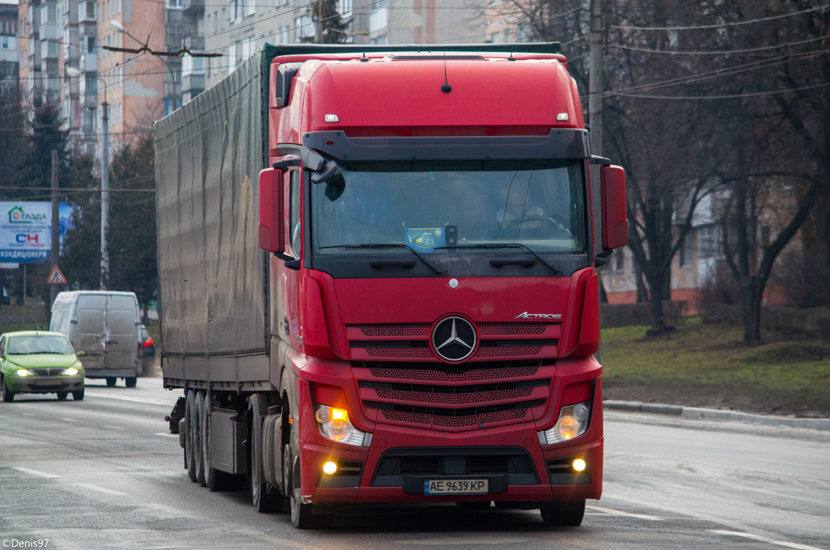 Днепропетровская область, № АЕ 9639 КР — Mercedes-Benz Actros ('2011) 1845