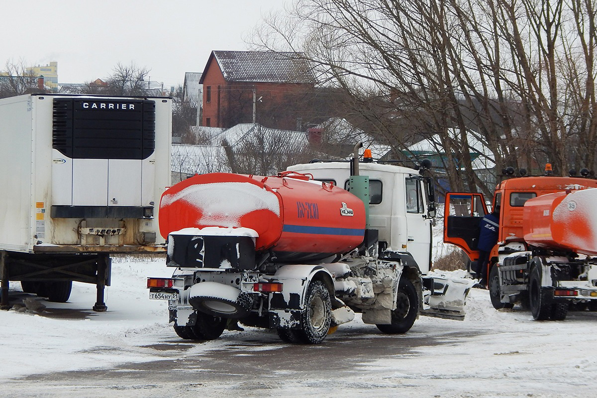 Белгородская область, № Т 654 НУ 31 — МАЗ-438043