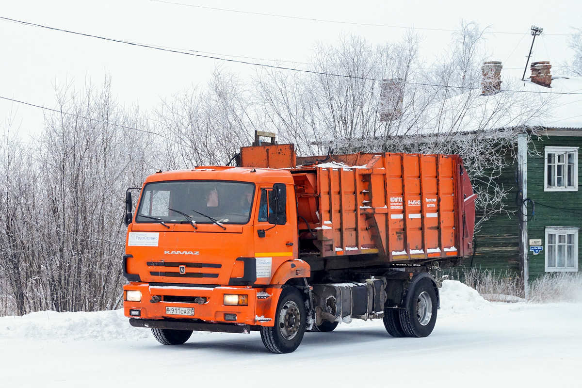 Архангельская область, № М 911 СА 29 — КамАЗ-43253-R4