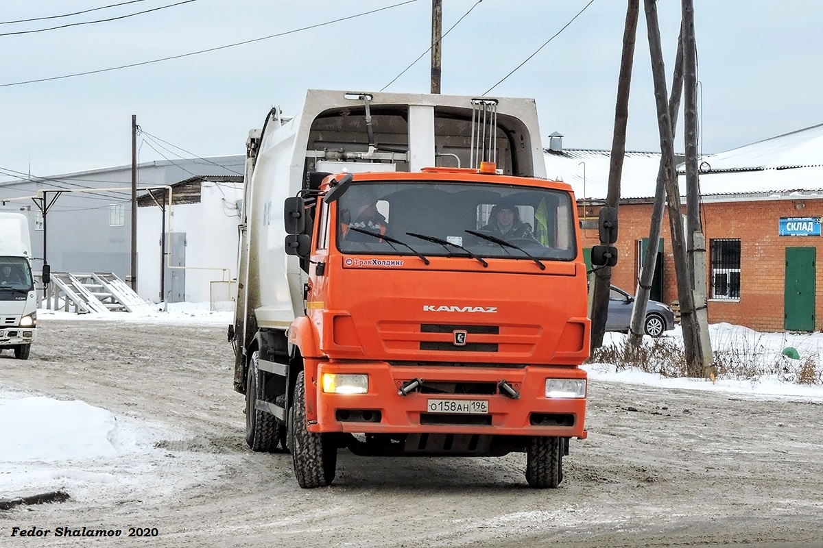 Курганская область, № О 158 АН 196 — КамАЗ-53605-A5