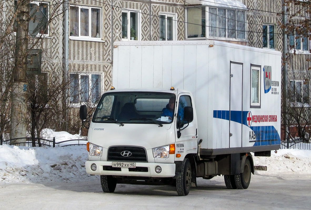 Калужская область, № Н 992 ХХ 40 — Hyundai HD78 ('2004)