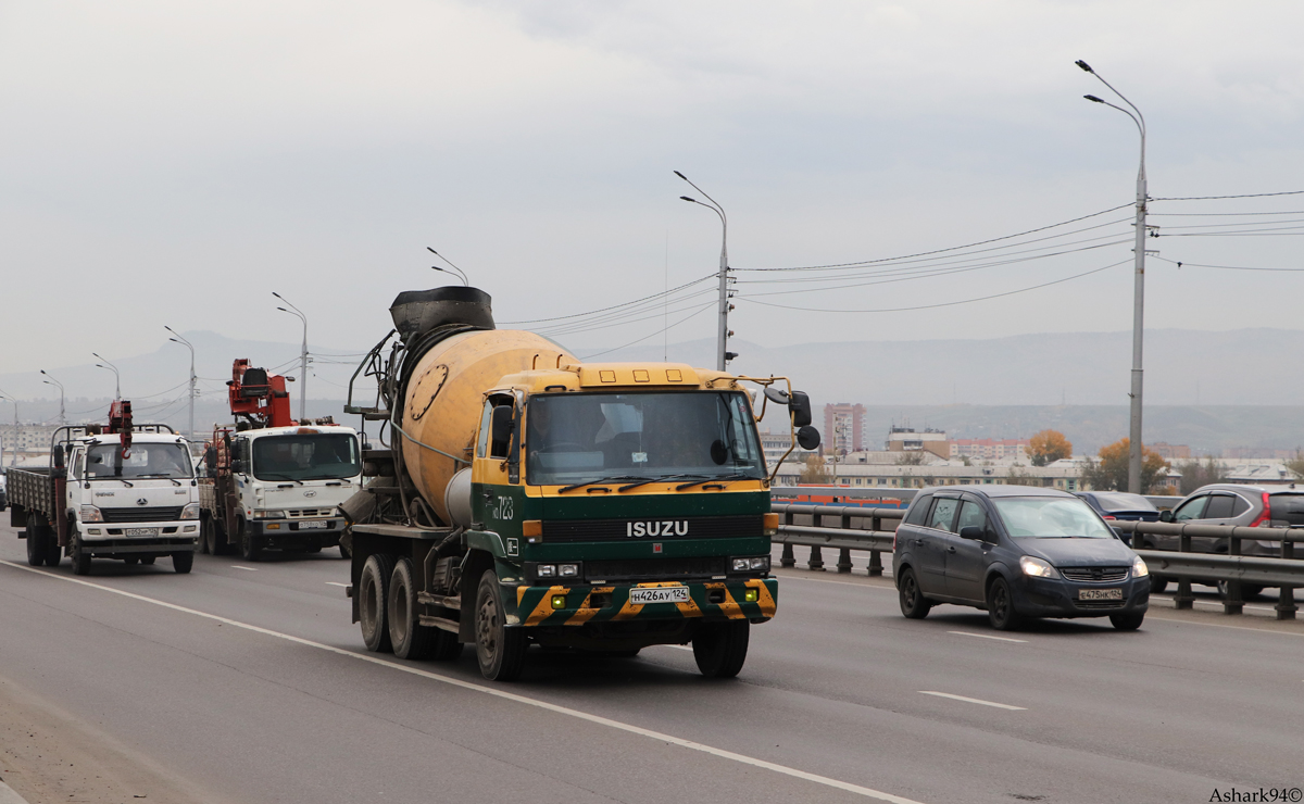 Красноярский край, № Н 426 АУ 124 — Isuzu Giga (общая модель)