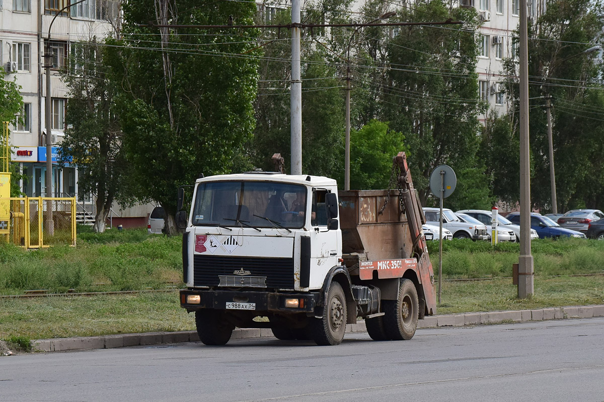 Волгоградская область, № С 988 АХ 34 — МАЗ-5551A2