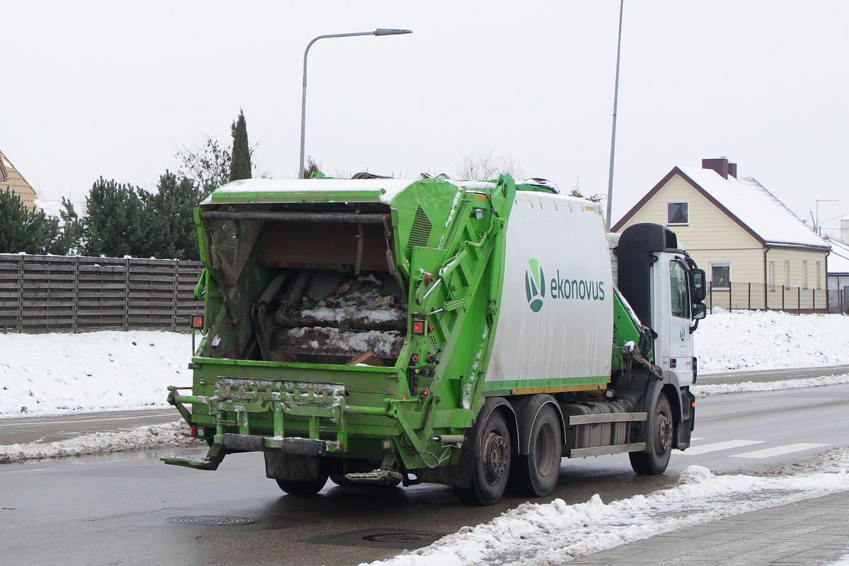 Литва, № GAF 457 — Mercedes-Benz Actros ('2009)