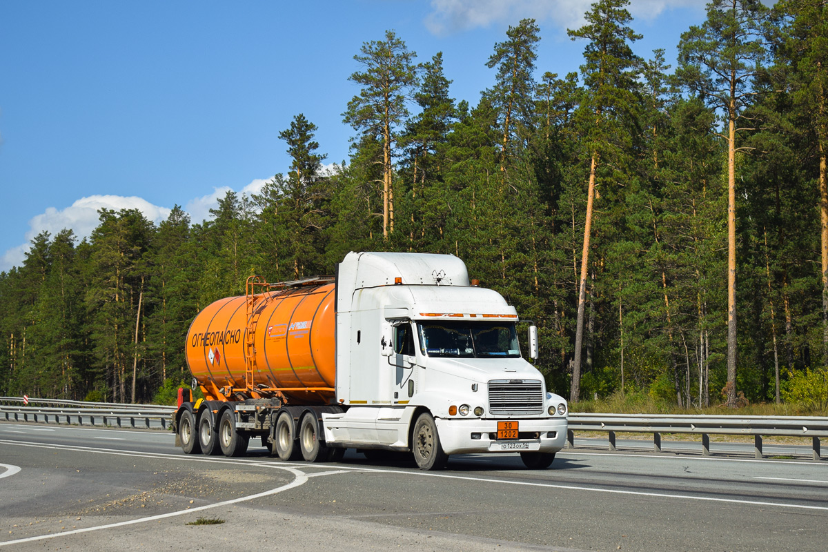 Новосибирская область, № О 123 ОХ 54 — Freightliner Century Class