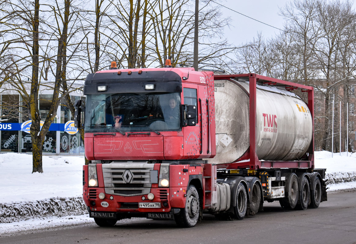 Санкт-Петербург, № У 495 АК 98 — Renault Magnum ('2005)