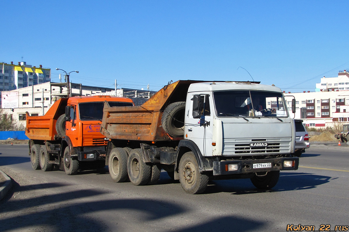 Алтайский край, № О 979 КК 22 — КамАЗ-55111-02 [55111C]