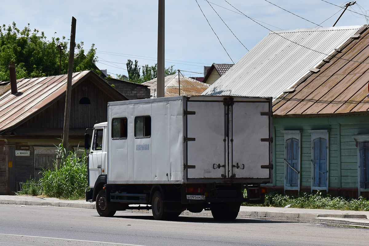 Астраханская область, № Н 091 КМ 30 — МАЗ-437043 "Зубрёнок"