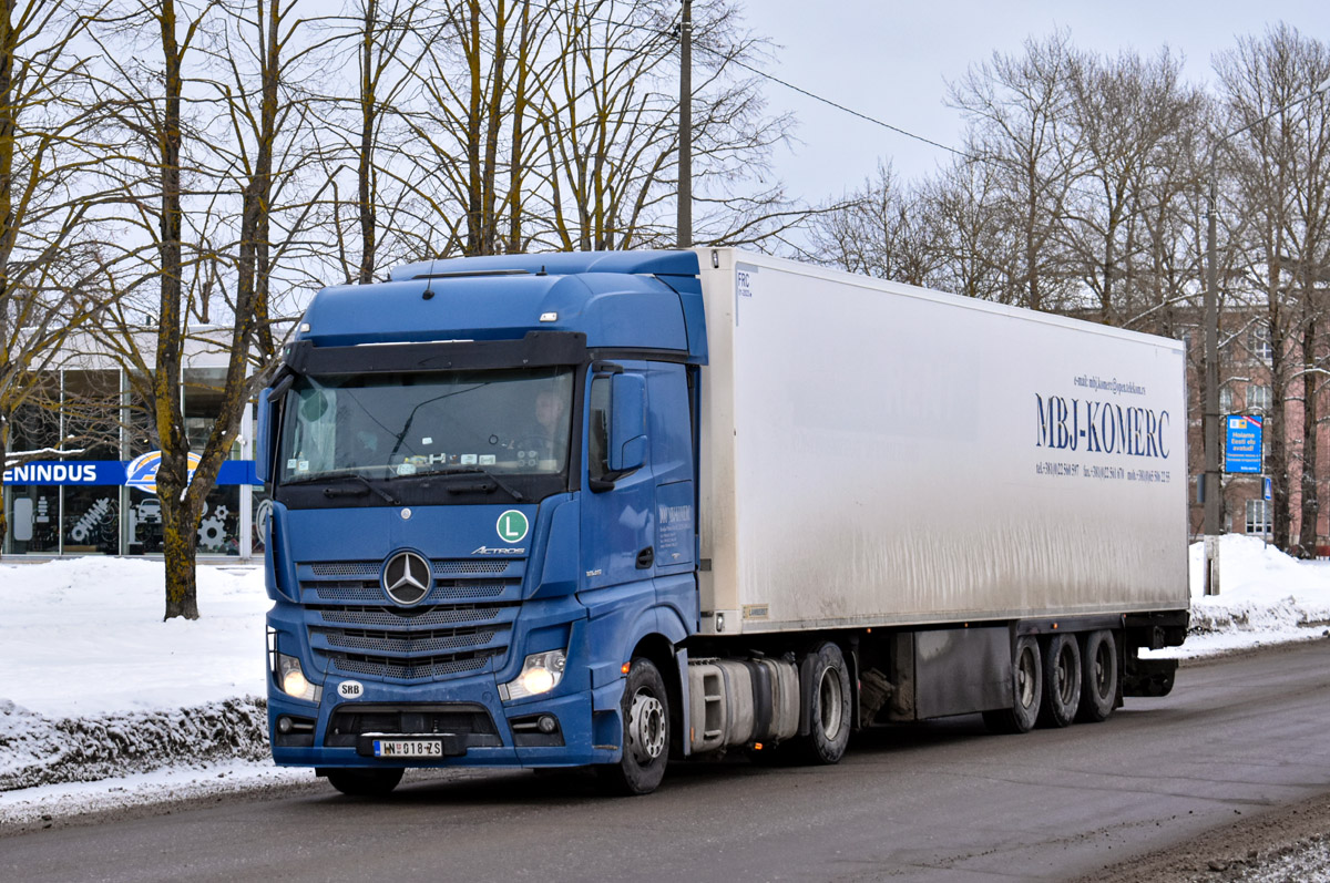 Сербия, № IN 018-ZS — Mercedes-Benz Actros ('2011) 1845