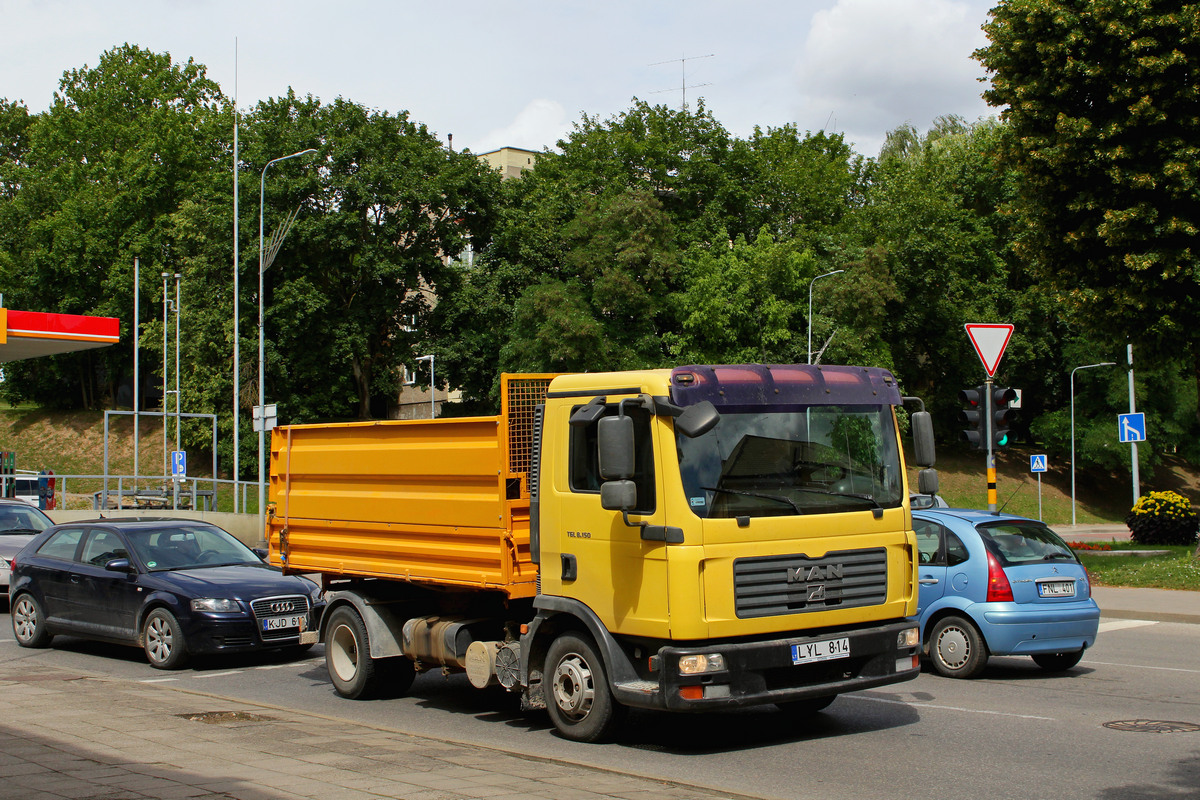 Литва, № LYL 814 — MAN TGL 8.150