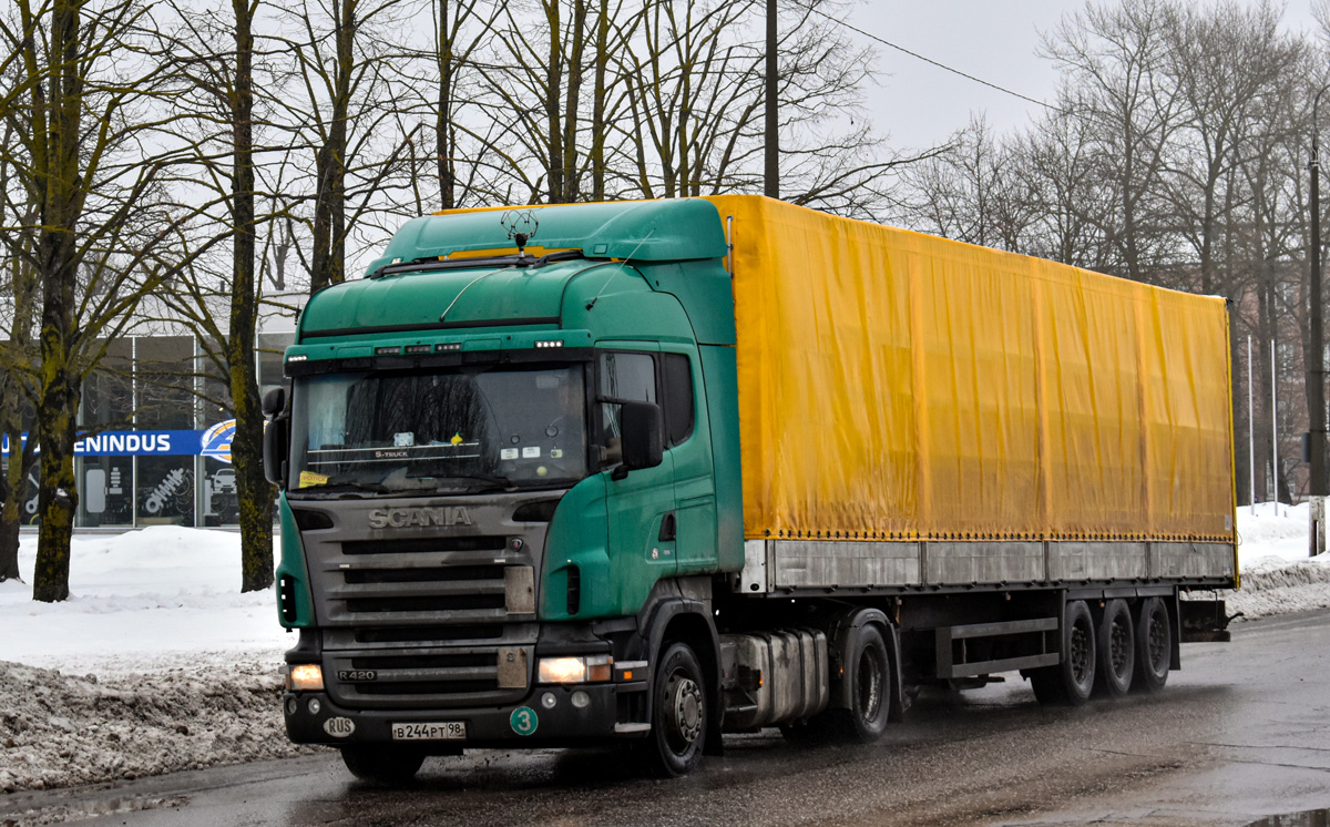 Санкт-Петербург, № В 244 РТ 98 — Scania ('2004) R420