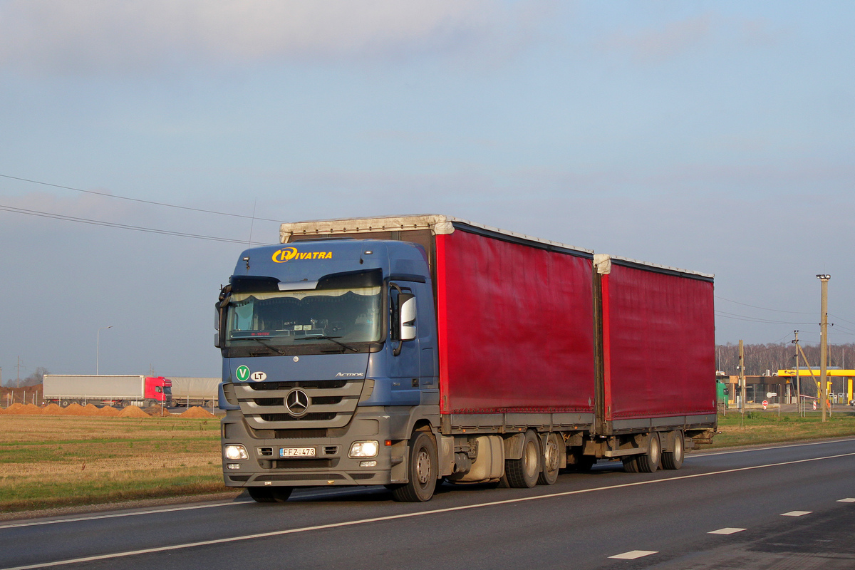 Литва, № FFZ 473 — Mercedes-Benz Actros ('2009) 2541