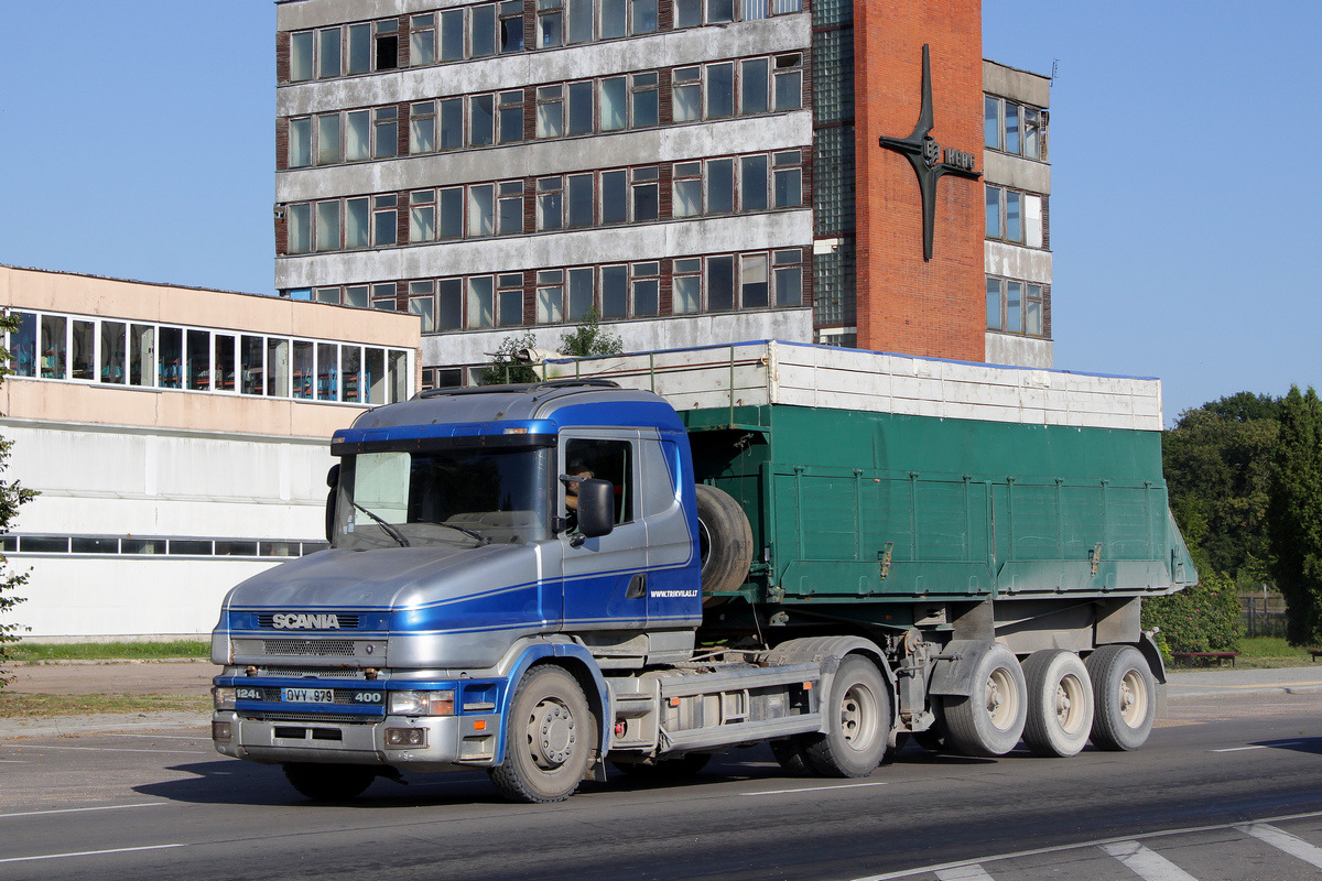 Литва, № OVY 979 — Scania ('1996) T-Series 124L