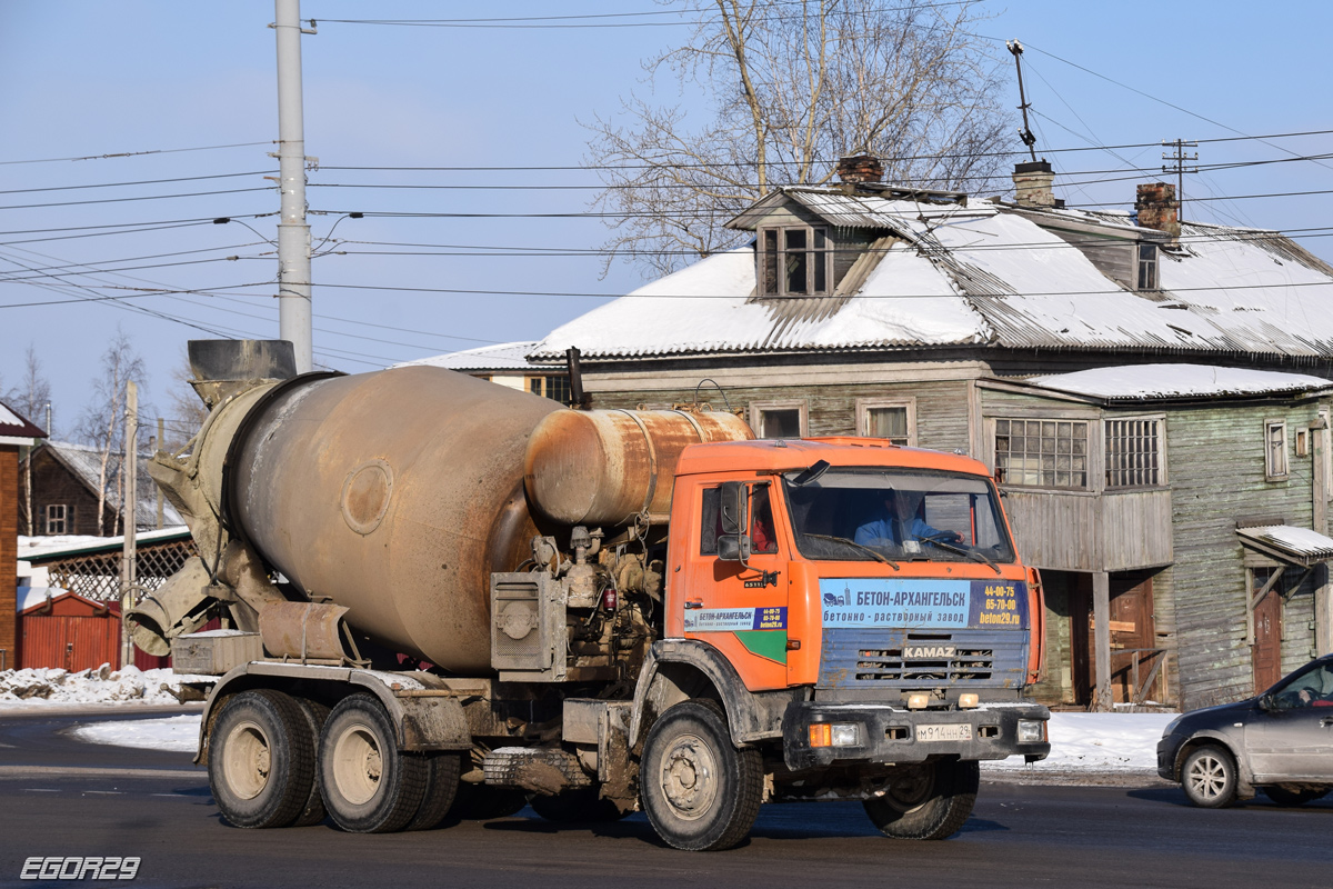 Архангельская область, № М 914 НН 29 — КамАЗ-65115-62