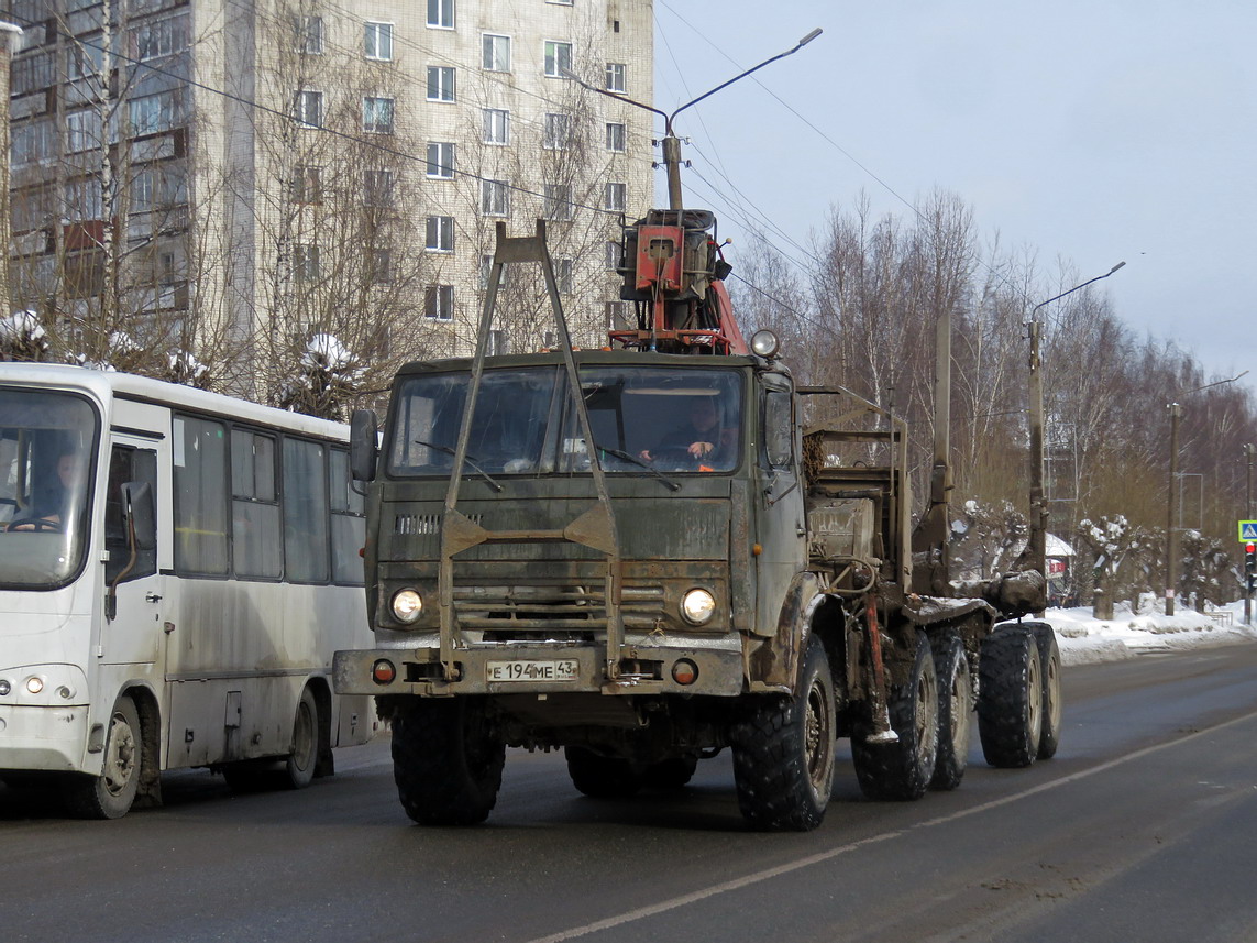 Кировская область, № Е 194 МЕ 43 — КамАЗ-43101