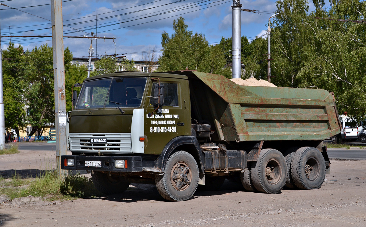 Калужская область, № Н 911 ТС 40 — КамАЗ-5511