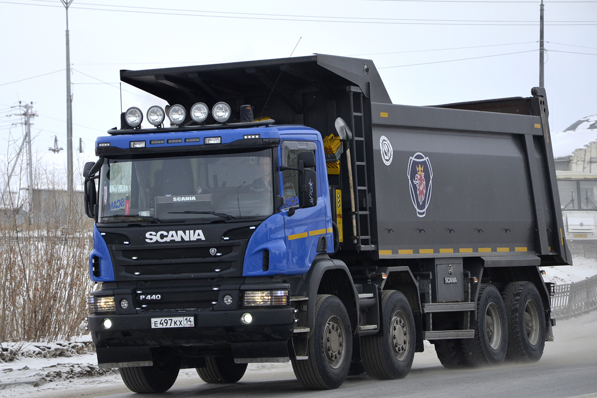 Саха (Якутия), № Е 497 КХ 14 — Scania ('2011) P440