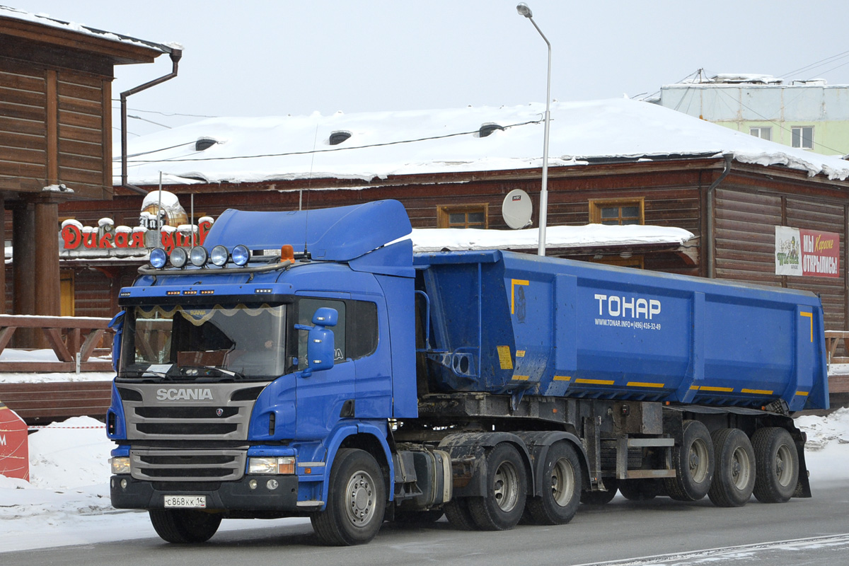 Саха (Якутия), № С 868 КК 14 — Scania ('2009, общая модель)