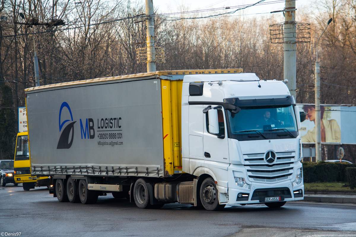 Германия, № GER 653J — Mercedes-Benz Actros ('2011) 1851