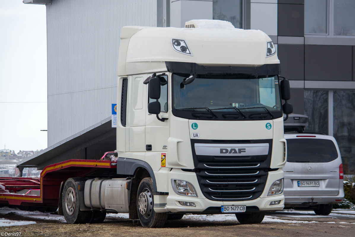 Тернопольская область, № ВО 1477 СВ — DAF XF Euro6 FT