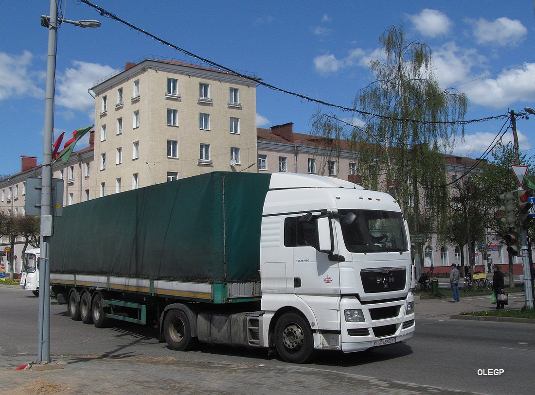 Витебская область, № АВ 9303-2 — MAN TGX ('2007) 18.400