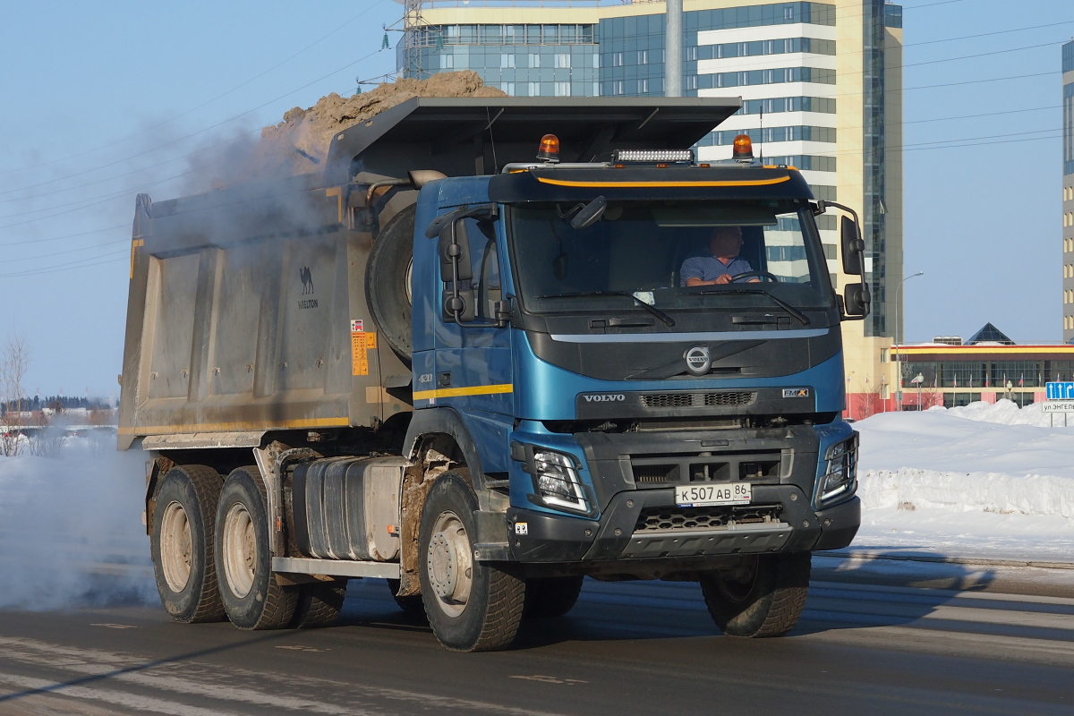 Ханты-Мансийский автоном.округ, № К 507 АВ 86 — Volvo ('2013) FMX.420 [X9P]