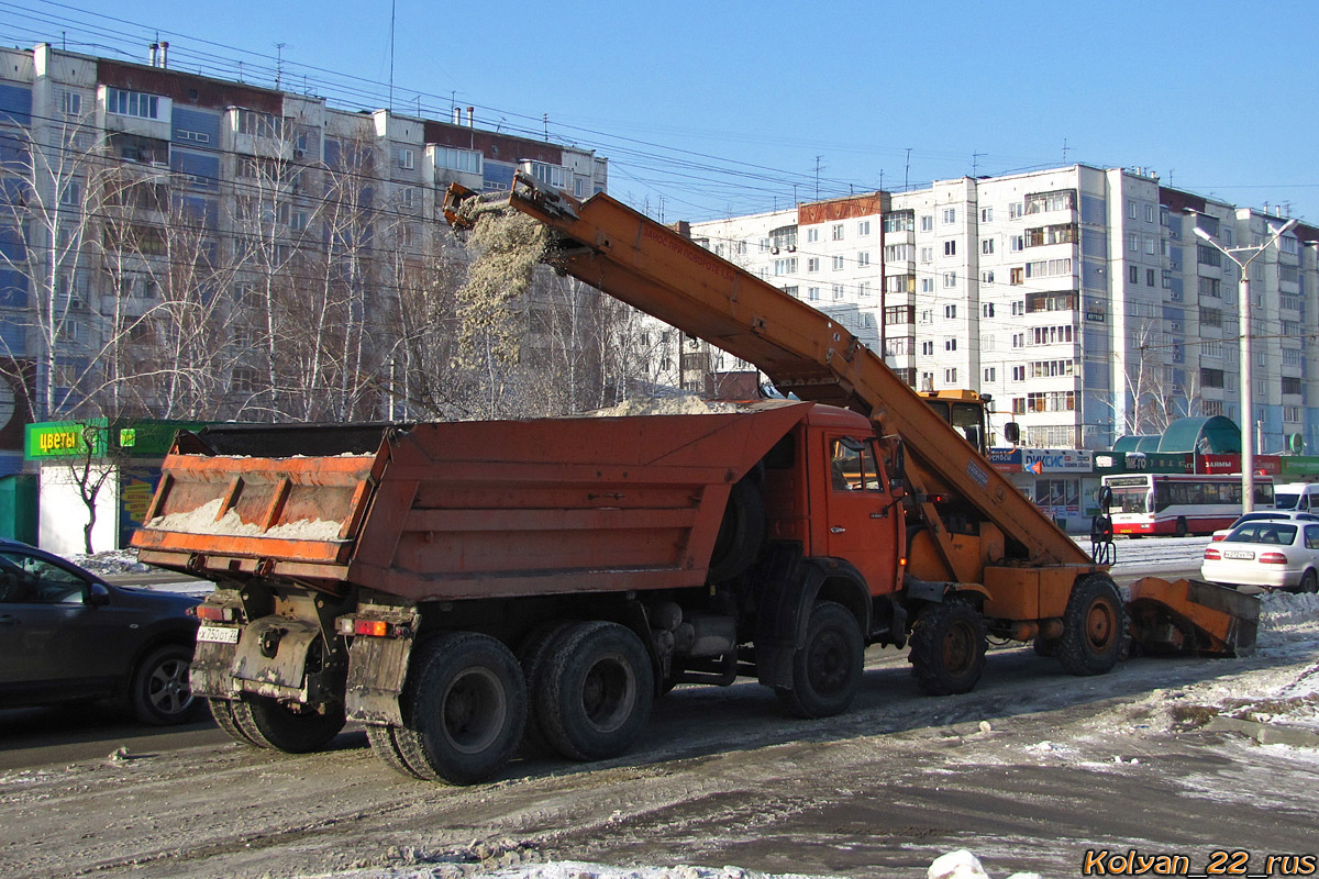 Алтайский край, № Х 750 ОТ 22 — КамАЗ-55111-15 [55111R]