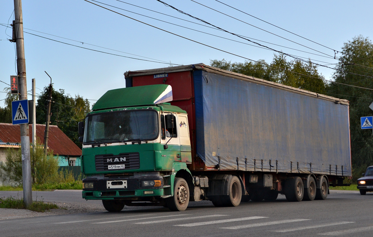 Калужская область, № М 519 ММ 40 — MAN F2000 19.364