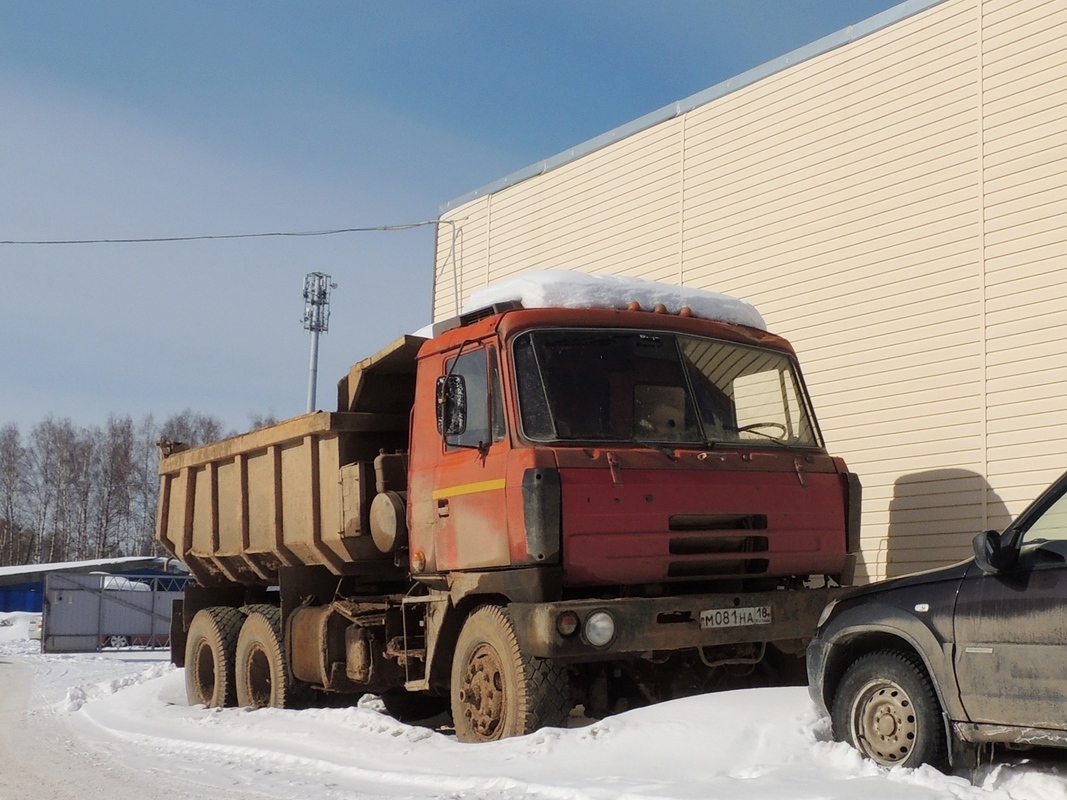 Удмуртия, № М 081 НА 18 — Tatra 815-2 S1