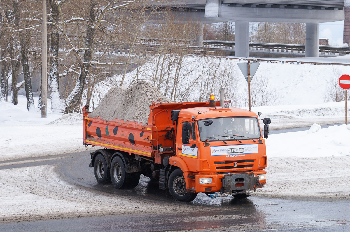 Архангельская область, № У 313 РС 777 — КамАЗ-65115-L4