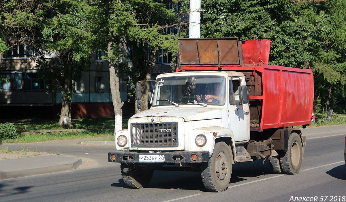 Орловская область, № Р 253 ЕР 57 — ГАЗ-3307