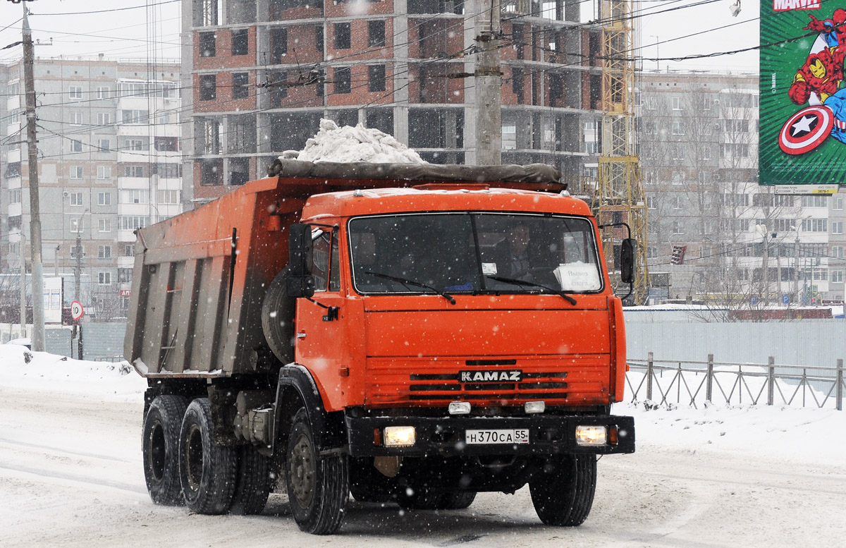 Омская область, № Н 370 СА 55 — КамАЗ-65115-13 [65115N]