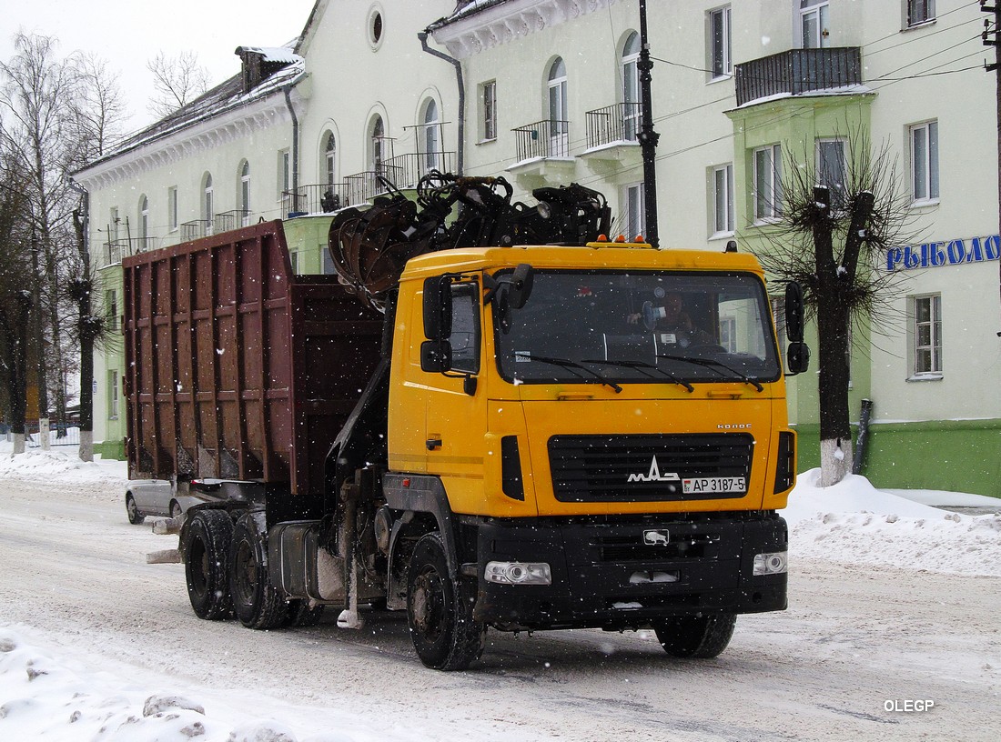 Минская область, № АР 3187-5 — МАЗ-6312 (общая модель)